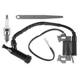 partszen 30500-ZE1-013 Ignition Coil Spark Plug Assembly Fit for Honda Gx140 Gx160 Gx200 196cc 212cc for Predator 212cc for Champion Coleman Engine Lawn Mower and Generators
