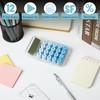 Mr. Pen- Mechanical Switch Calculator, 10 Digits, Blue Calculator, Transparent