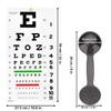Complete Snellen Eye Exam Kit Standard 20 Feet Snellen Eye