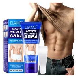Crema Depilatoria Íntima Para Hombre Todo El Cuerpo+espátula
