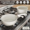 Country Kitchen Cookware Set with Removable Handle, Oven & RV