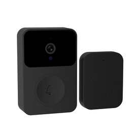HUAJUN Smart Video Doorbell Camera with Voice Modulation,Two-Way Remote Video Calling Door Phone,Night Vision HD Camera Doorbell,Ring Call,Auto Capture & Cloud Storage