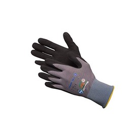 Nylon fine knit with nitrile foam coating