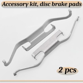 AERZETIX - C71096 - Accessory Kit, Disc Brake Pad - Compatible with Peugeot Citroën Fiat Lancia Alfa-Romeo Opel VW - OE numbers 77363589, 7D0 615 295, 7D0 615 295 A