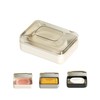 Sbomi Double Layer Removable Soap Dish, Soap Dish with Drain