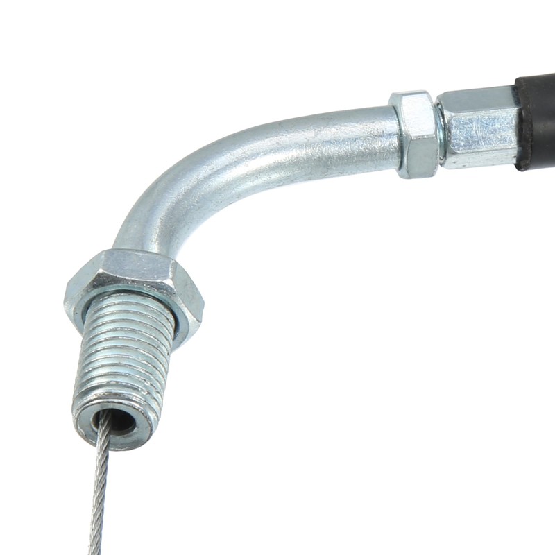 A ABSOPRO Motorcycle Throttle Cable Replacement Black