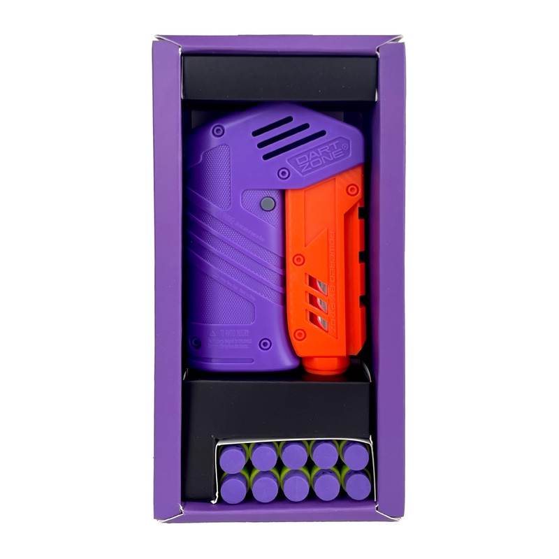 DART ZONE Max Solo Pro Foam Dart Blaster Pistol –