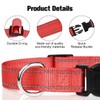 Dog Collar，Reflective Dog Collar with Buckle Adjustable Safety Nylon Collars