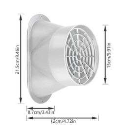 Exhaust Hose Adapter with Protective Net, Window Adaptor Window Nozzle for Mobile Air Conditioners Air Conditioners