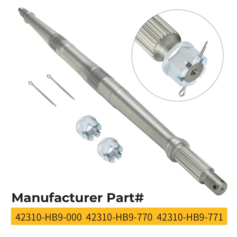 M MATI Rear Axle Shaft for Honda TRX250R 1986-1989 42310-HB9-000