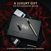 Wordsworth & Black Fountain Pen Set,18K Gilded Medium and Extra