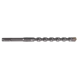 2-Cutter Hammer Drill Bit 1-1/8" x 18"L, SDS Plus, Mfr: 22UV91-A