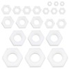ECSiNG 105Pcs M2 M3 M4 M5 M6 M8 M10 Nylon