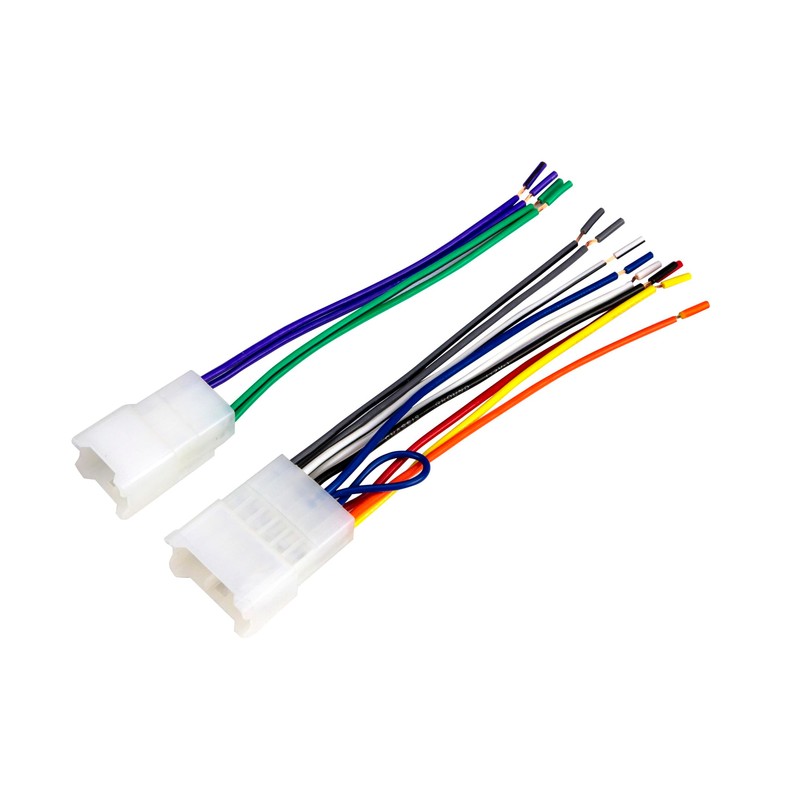 Scosche ICTA3BN Double DIN Radio Install Dash Kit and Harness