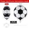 12 Pieces 18 inches Soccer Balloons Soccer Themed Party Decorations