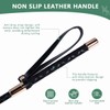 OBTANIM 18 Inch Riding Crop PU Leather Horse Whip Crop