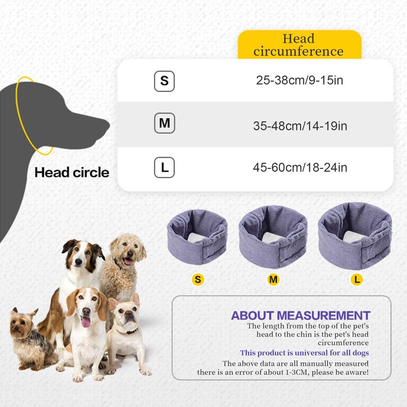 High-Elastic Polyester Dog Snood Ear Protectors, Comfortable and Breathable, Warm
