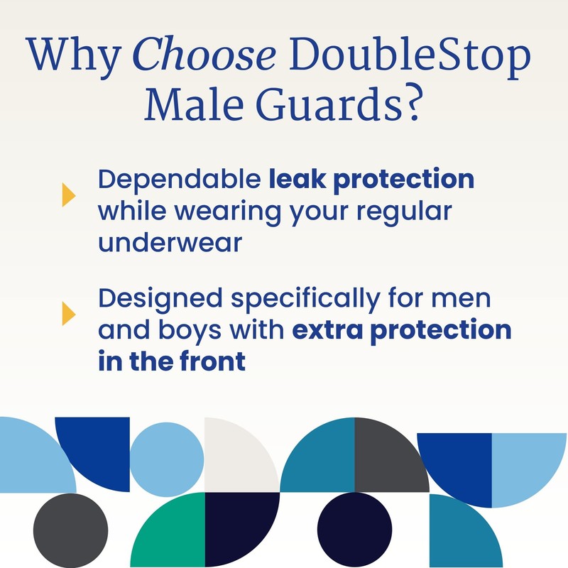 NorthShore DoubleStop Male Guards, Large, Trial Pack/4