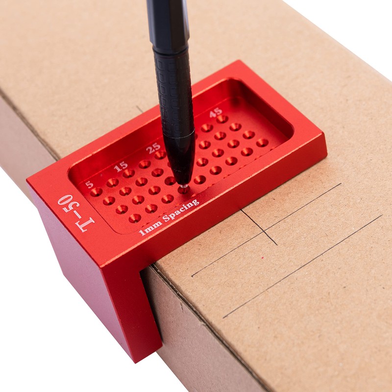 HFS(R) T-Shaped Ruler, T-Shaped Scoya, Right Angle Gauge, Direct Marking,