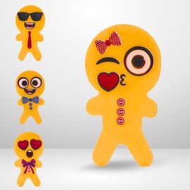 Art Eraising Funny Face Eraser, Big Size, Eraser with Case, Yellow Fun Erasers for Students, Classroom Rewards for Kids, Fun for School, Home, or Office (4)