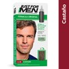 Just For Men Tinte Colorante En Shampoo Castaño Paquete de
