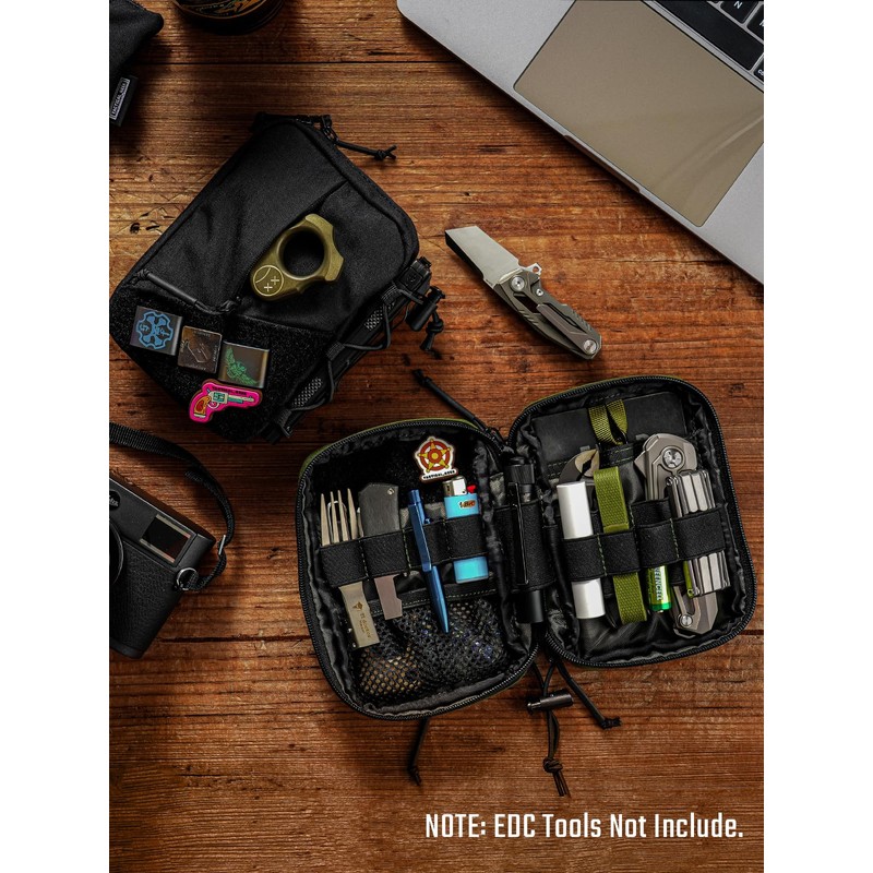 TACTICAL_GEEK Block E Series EDC Pouch Compact Belt Bag, Multi-Purpose