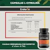 ENDAROO L-Citrulina 500 mg, 60 Cápsulas, Suplemento para Rendimiento Deportivo