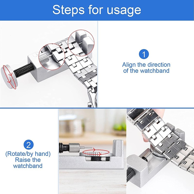 Jorest Watch Link Removal Tool Kit, Watch Band Tool For