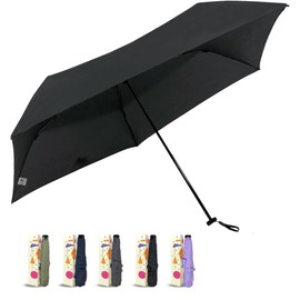 Folding Umbrella, Women's, Lightweight, Folding Umbrella, Parasol, Rain Umbrella, Rain or Shine, Lightweight, Compact, Windproof, Protects Against Typhoons, Rainy Season, Durable, Simple, UV