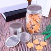 Stainless Steel SplitType Mini Glass Jar Lids Container Sealing Cover