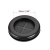 sourcing map Rubber Grommet Round Double-Sided Mount Dia 32 mm