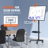 VEVOR Mobile TV Stand for 23-60 inch TVs Screen Holds