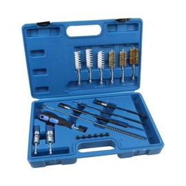 US PRO Tools 19pc Brush Kit For Cleaning Diesel Injector and Seat 7231