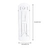 iplusmile Heavy Duty Plastic Shelf Support Pegs 20Pcs 8Mm Self-Locking