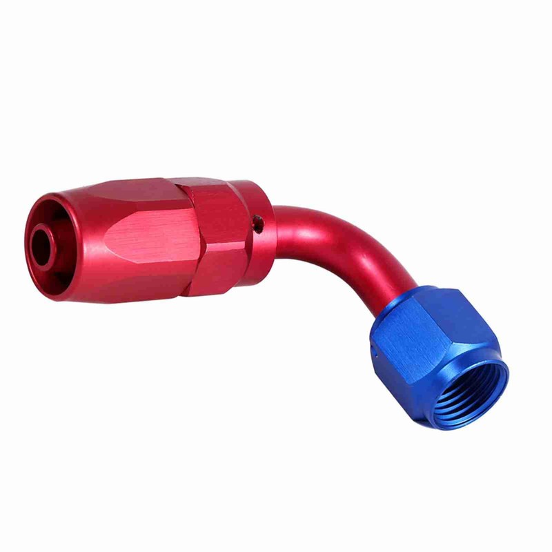 BOROCO AN6 Racing Oil/Fuel Line Hose End, Swivel Male Fitting