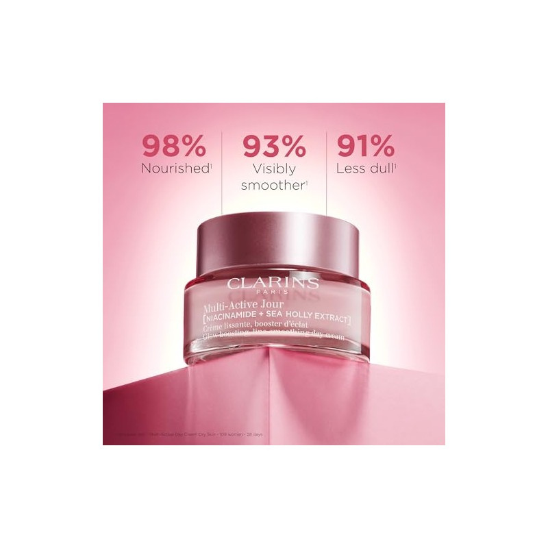 Multi-Active Day Cream - Dry Skin by Clarins for Unisex