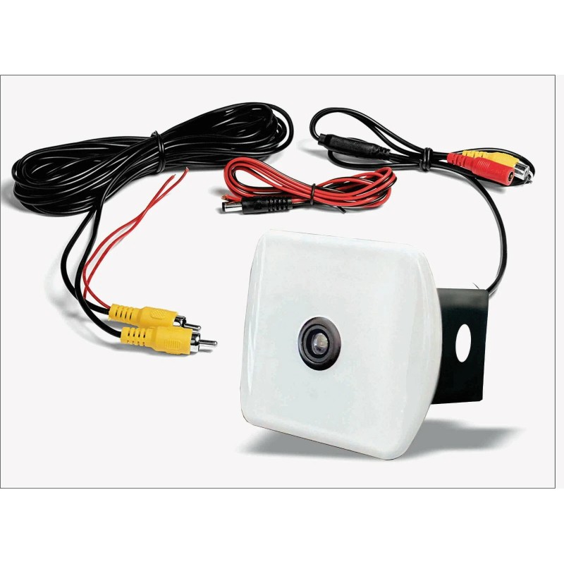 HitchVision Hitch Backup Camera White Hummer Truck Jeep Wrangler Ford