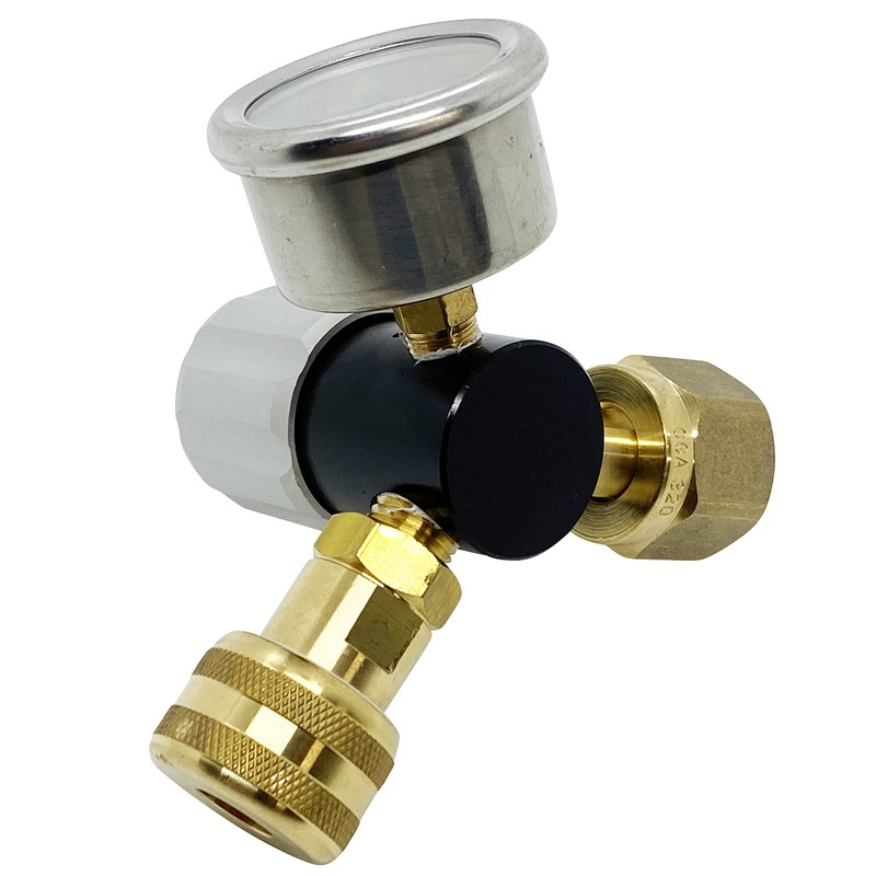 Preece Precision SOURCE High Flow Carbon Dioxide Regulator 0-250PSI CGA320