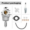 JUUDDENPARTS 591731 Carburetor Carb Kit Replacement for Brigs-straton 590400 591731