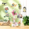 Wenqik 36 Pcs Spring Ornaments for Tree Spring Flower Tulip