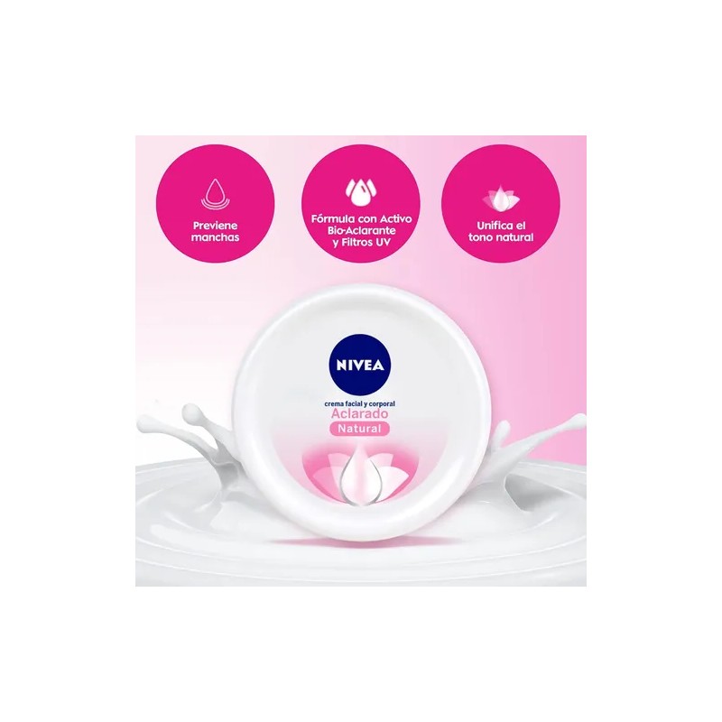 Crema Corporal Y Facial Aclarado Natural (200 Ml) Ayuda A