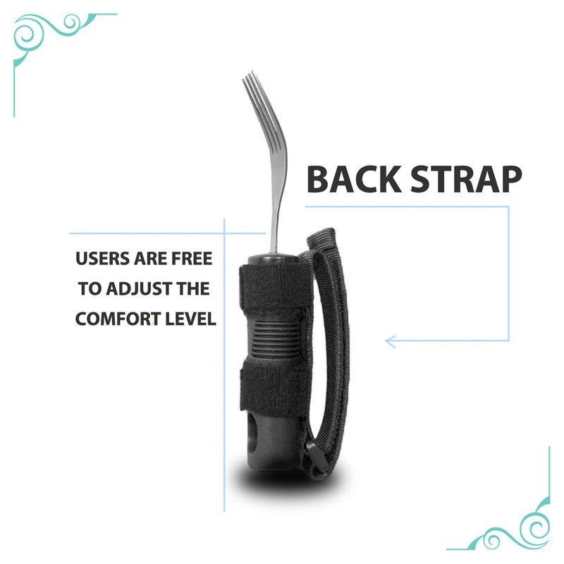 Adaptive Utensils Comfortable Grasp Easy Control Daily Eating Assistant Fork