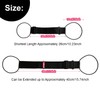Proxima Direct Elastic Fastening Belt for Luggage - 4PCS Adjustable