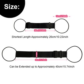 Proxima Direct Elastic Fastening Belt for Luggage - 4PCS Adjustable Strap, Bag Fastening Rope, Secure for Carry On Suitcase