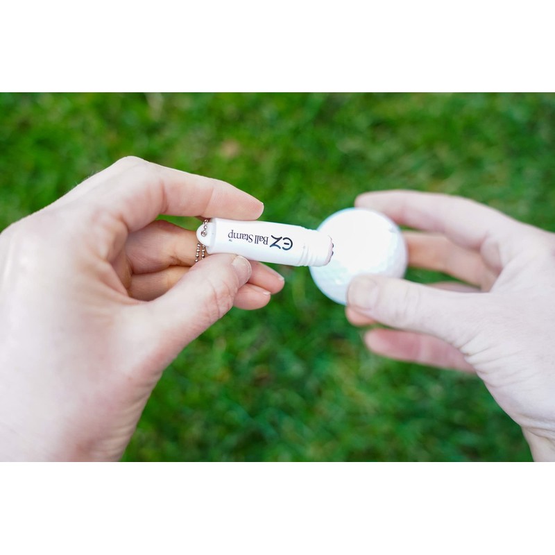 EZ BALL STAMP Golf Ball Stamp/Stamper - Ultra Quick Drying,