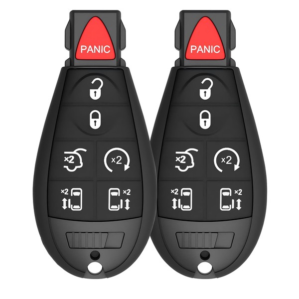Key Fob Replacement for Chrysler Dodge, YIKEBALOG Remote Control fit
