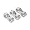 Motoforti 3pcs AN8 Car Hose Separator Clamp Fuel Line Connector