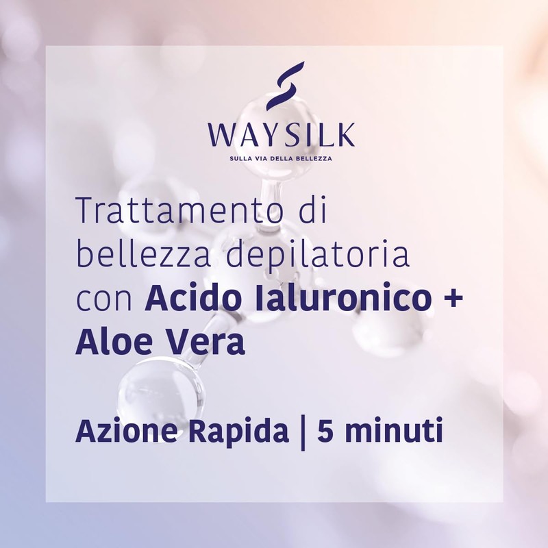 Waysilk | Crema Depilatoria Uomo Intima, Per Corpo e Zone