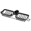 Faucet Drying Basket Aluminum Versatile Rustproof Sink Storage Holder Sponge