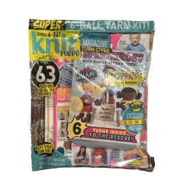 KNIT NOW MAGAZINE ISSUE 157 WITH FREE GIFTS - BRAND NEW SEALED